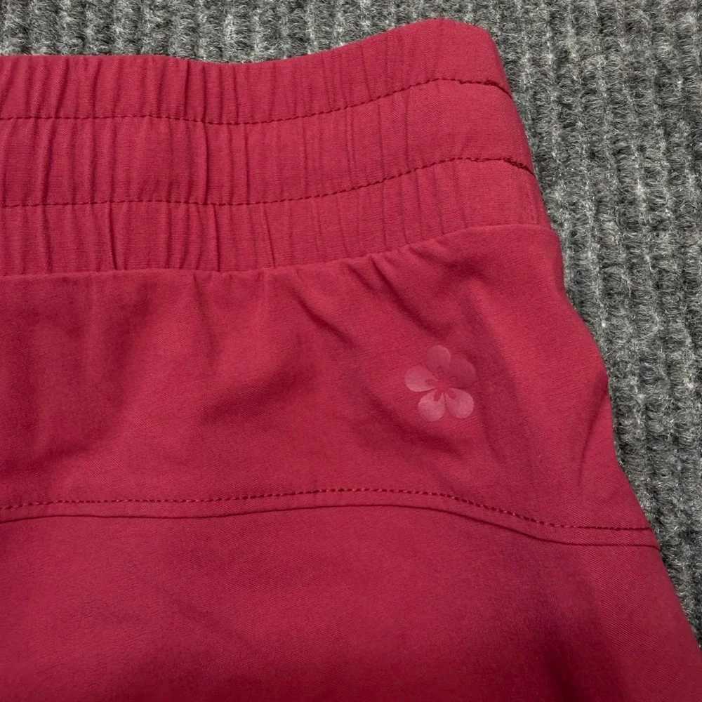 Tuff Athletics Active Shorts Womens S Pink Drawstring Pockets Athletic Gym